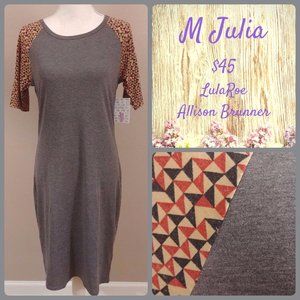 3/$50 - Lularoe Julia Dress - Medium - NWT